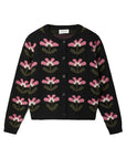 COMPAÑIA FANTASTICA CARDIGAN JACQUARD ESTAMPADO x