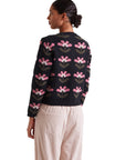 COMPAÑIA FANTASTICA CÁRDIGAN JACQUARD ESTAMPADO