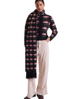 COMPAÑIA FANTASTICA CÁRDIGAN JACQUARD ESTAMPADO