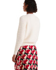 COMPAÑIA FANTASTICA JERSEY PUNTO CON TEXTURA BLANC