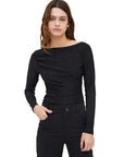 COMPAÑIA FANTASTICA CAMISETA CUELLO BARCO NEGRO