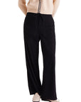 COMPAÑIA FANTASTICA PANTALÓN RECTO DE PANA NEGRO