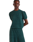 COMPAÑIA FANTASTICA CAMISETA PUNTO CANALÉ VERDE