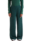 COMPAÑIA FANTASTICA PANTALÓN PUNTO CANALÉ VERDE