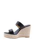 MICHAEL KORS LUCINDA WEDGE BLACK - CALZADO