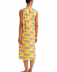 COMPANIA FANTASTICA VESTIDO MIDI CON ESTAMPADO CIT