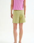 COMPAÑIA FANTASTICA SHORTS VERDE 100% ALGODON