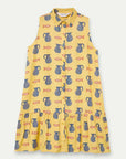 COMPAÑIA FANTASTICA VESTIDO CORTO CON ESTAMPADO BR