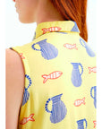 COMPAÑIA FANTASTICA VESTIDO CORTO CON ESTAMPADO BR