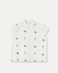 COMPAÑIA FANTASTICA CAMISA CON ESTAMPADO ELEFANTE