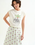 COMPAÑIA FANTASTICA CAMISETA CON ESTAMPADO ELEFANT