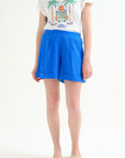 COMPAÑIA FANTASTICA SHORTS 100% ALGODON AZUL MARIN