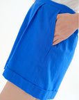 COMPAÑIA FANTASTICA SHORTS 100% ALGODON AZUL MARIN