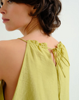 COMPAÑIA FANTASTICA TOP HALTER VERDE