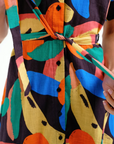 COMPAÑIA FANTASTICA VESTIDO CORTO CON ESTAMPADO TU