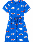 COMPANIA FANTASTICA VESTIDO CORTO CON ESTAMPADO CO