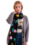 COMPAÑIA FANTASTICA BUFANDA DE PUNTO JACQUARD ESTA