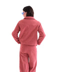 COMPAÑÍA FANTASTICA CHAQUETA DE PANA ROSA