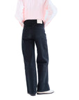 COMPAÑIA FANTASTICA PANTALON VAQUERO NEGRO CON EST