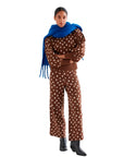 COMPAÑÍA FANTASTICA PANTALÓN CON ESTAMPADO PUNTO M