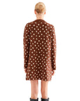 COMPAÑÍA FANTASTICA VESTIDO CORTO CON ESTAMPADO PU
