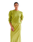 COMPAÑÍA FANTASTICA JERSEY BÁSICO DE PUNTO VERDE G