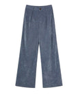 COMPAÑÍA FANTASTICA PANTALÓN ATERCIOPELADO AZUL CL