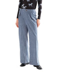 COMPAÑÍA FANTASTICA PANTALÓN ATERCIOPELADO AZUL CL