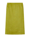 COMPAÑÍA FANTASTICA FALDA MIDI ANTE VERDE MANZANA