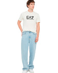EMPORIO ARMANI T-SHIRT CREAM / BLACK