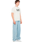 EMPORIO ARMANI T-SHIRT CREAM / BLACK