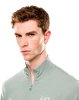 EMPORIO ARMANI TRACKSUIT LIGHT BLUE DARK GREE
