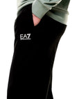 EMPORIO ARMANI TRACKSUIT LIGHT BLUE DARK GREE