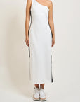 EMPORIO ARMANI LOGO SERIES TAPE DRESS