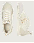 EMPORIO ARMANI SNEAKER BLACK AND WHITE CARBON TRIP