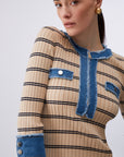 LIUJO ECS MAGLIA CHIUSA M/L BLUE