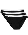 LACOSTE AA941 UNDERWEAR BRIEFS FEMALE NOIR