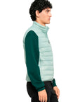 EMPORIO ARMANI DOWN WAISTCOAT BLUE SURF
