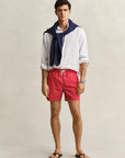 GANT SWIM SHORTS LONG BRIGHT RED