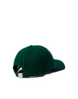 GANT G BADGE COTTON TWILL CAP TARTAN GREEN