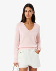 LACOSTE V-NECK SWEATERS FEMALE AD ADY - ROPA