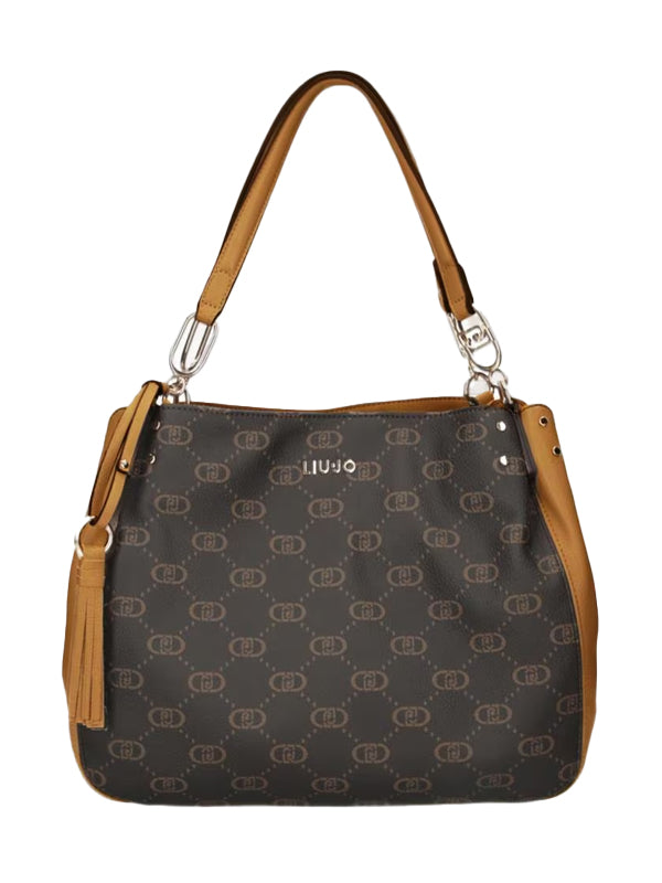 LIU JO M SATCHEL GINGER BREAD