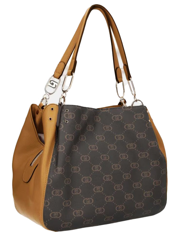 LIU JO M SATCHEL GINGER BREAD