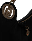 LIUJO ECS S HOBO FIAZA NERO/BRASS