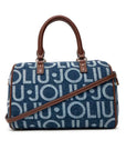 LIU JO BOSTON BAG BLU DENIM
