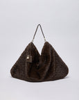 LIU JO HOBO BAG DEEP BROWN