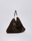 LIU JO HOBO BAG DEEP BROWN