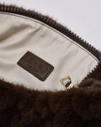 LIU JO HOBO BAG DEEP BROWN