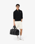 LACOSTE AB153 HALF-ZIP SWEATERS MALE AD NOIR