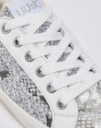LIU JO MILEY C01 - SNEAKER SPREADING META SILVER